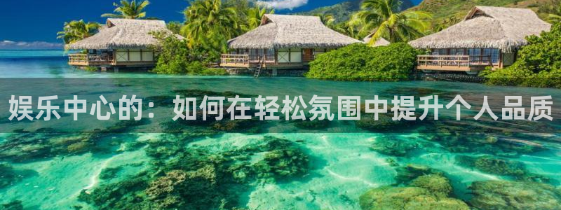 东莞市壹号娱乐电子科技有限公司：娱乐中心的：如何在轻松氛围中提升个人品质